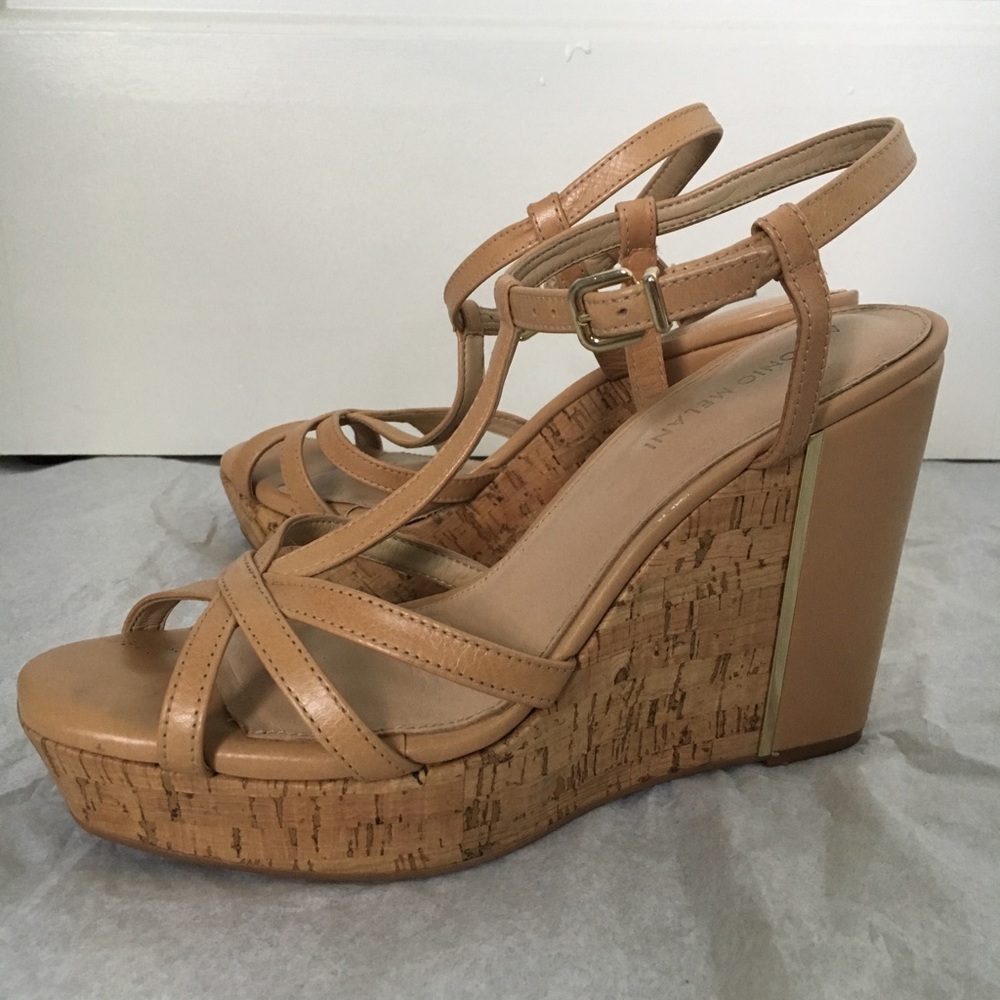 Antonio Melani Tan Wedge